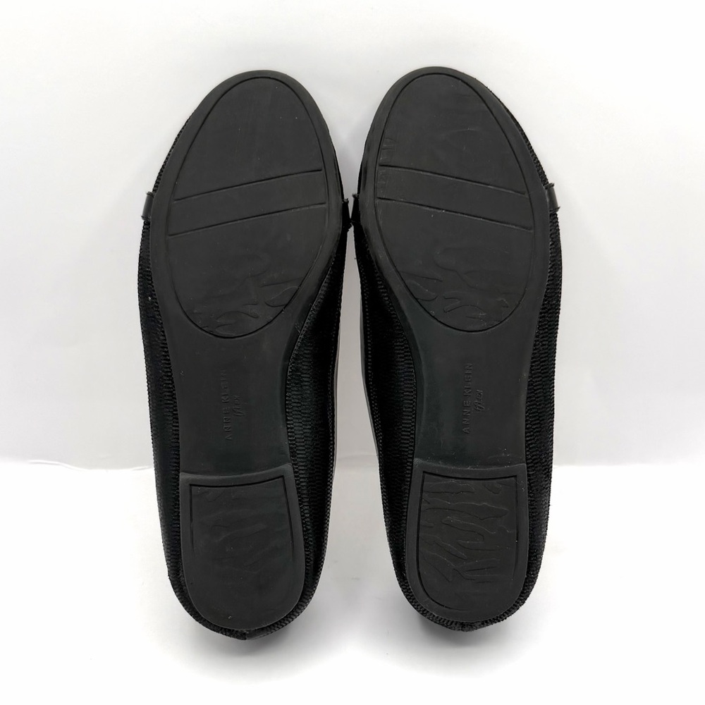 ANNE KLEIN iFlex Loafers Flats Black 6.5M AKSAVIHA Buckle Casual Work - Picture 8 of 8